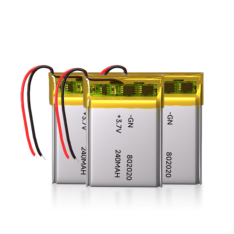 802020 240MAH 3.7V